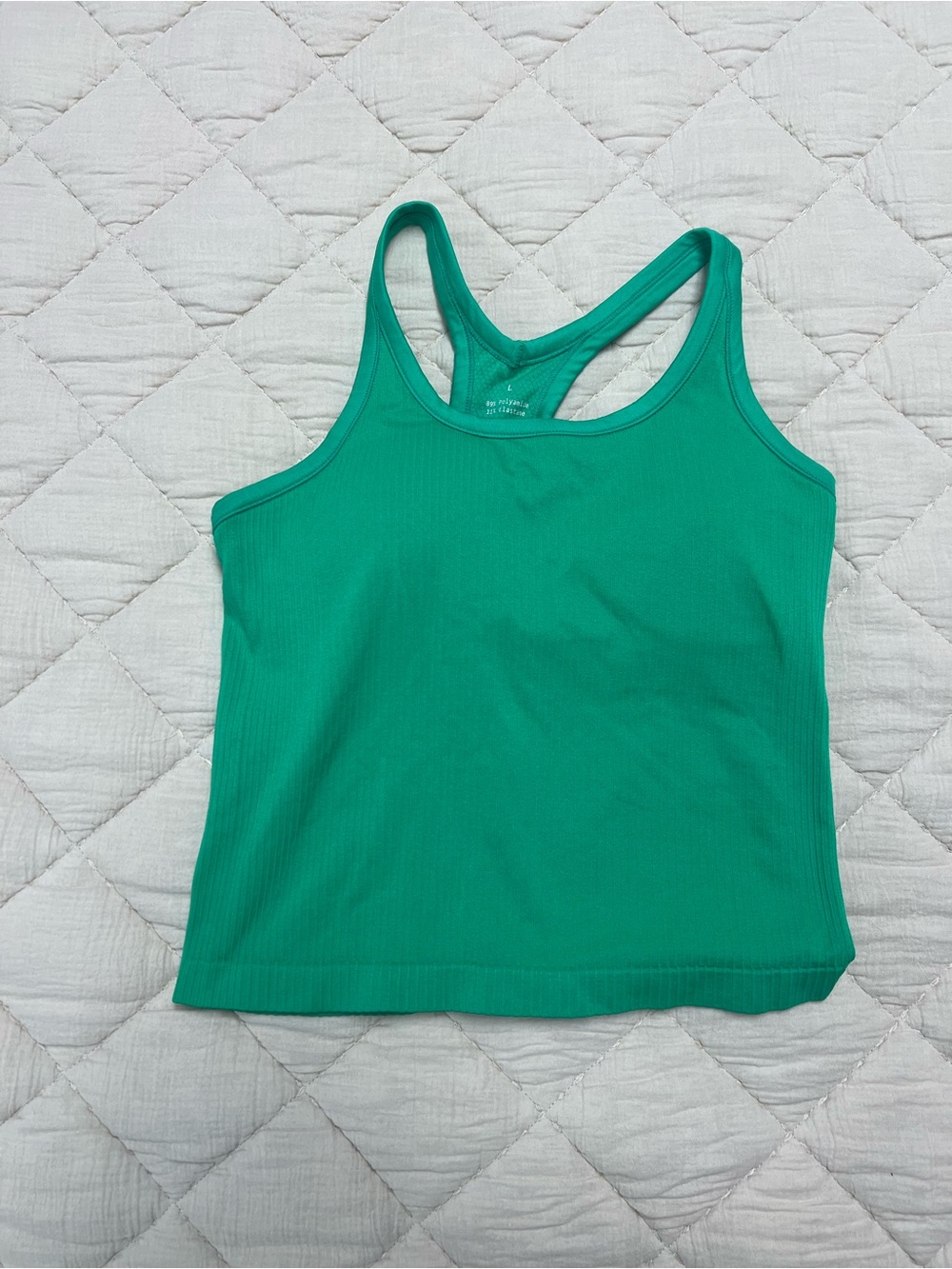 Everyday Racerback Sports Bra Tank - Green